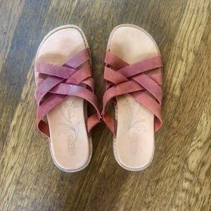 KEEN Women's Leather Slide Sandals Size 7